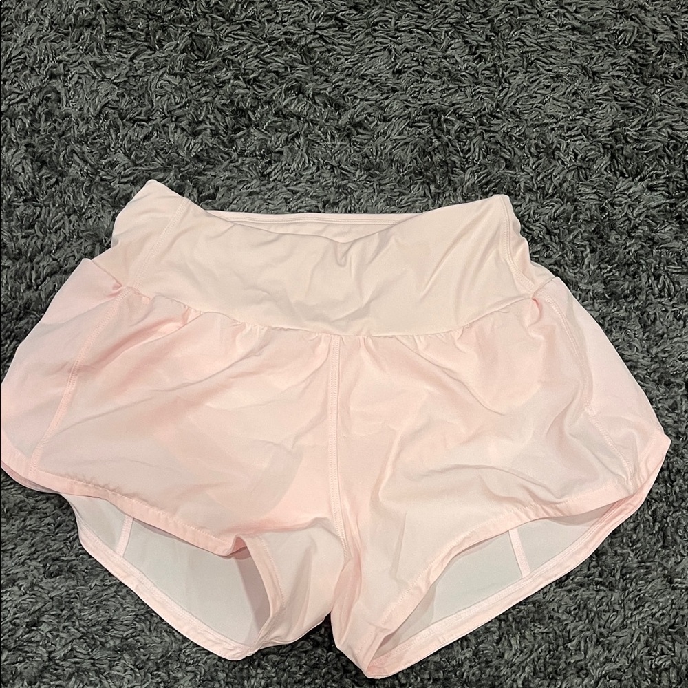 Light Pink Athletic Shorts